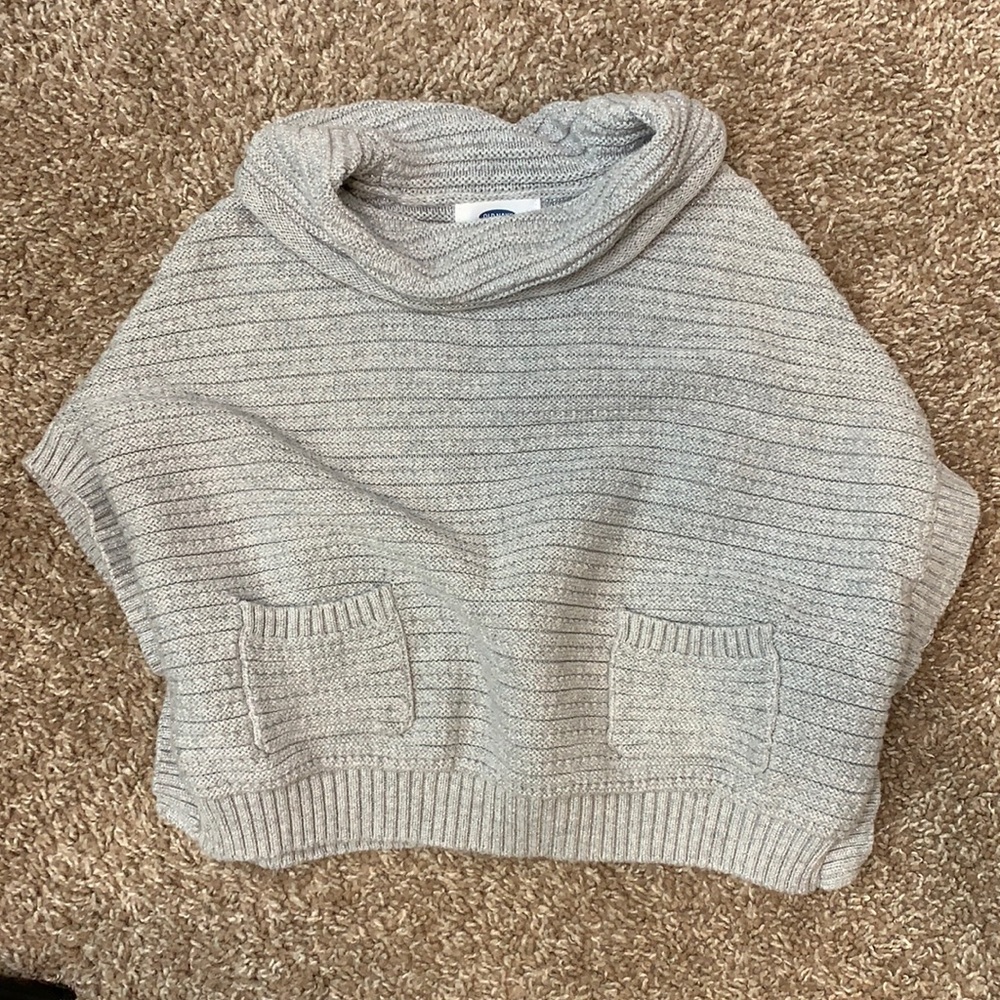 Toddler Girl’s Oversized Sweater